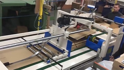 Semi Automatic Folder Gluer