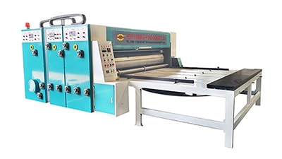 Semi Automatic Flexo Printer Slotter Diecutter