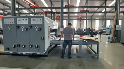 Chain Feed Printer Slotter, BYY-S(D)