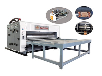 Chain Feed Printer Slotter, BYY-S(D)