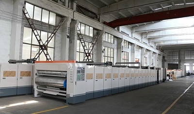 Double facer can make 3, 5 and 7 ply board