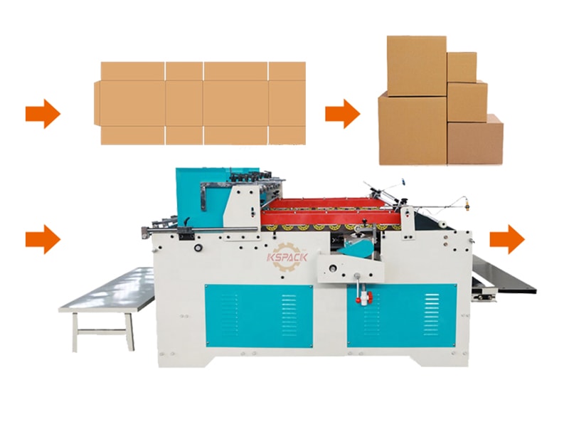 Pressing Type Semi-Automatic Folder Gluer