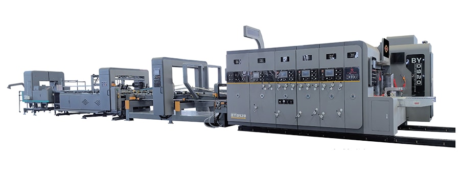 Bottom Print Flexo Folder Gluer, BYY-GS (Inline)